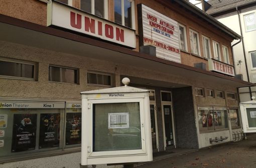 Zu hohe Energiepreise, zu wenig Mitarbeiter: das geschlossene Union-Kino Foto:  