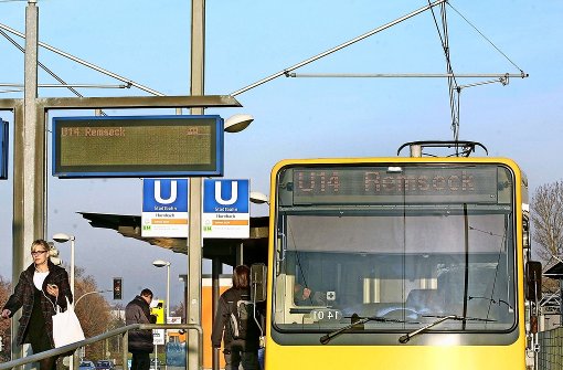 Noch fährt die Stadtbahn nur bis Remseck – nach dem Willen einiger Kommunen soll sich das bald ändern. Foto: factum/Archiv