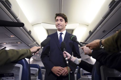 Premierminister Justin Trudeau entschuldigte sich für das Foto. Foto: dpa/Sean Kilpatrick