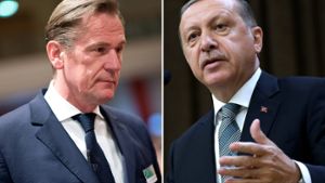 Axel-Springer -Chef Mathias Döpfner gibt sich gelassen im Rechtsstreit mit dem türkischen Präsident Recep Tayyip Erdogan. Foto: dpa