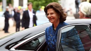 Schwedische Königin Silvia besucht Düsseldorfer Landtag