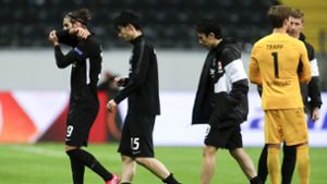 Eintracht Frankfurt verlor trotz Großchance. Foto: AP/Michael Probst