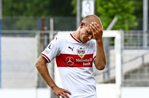 Tobias Werner war zwischenzeitlich ziemlich unzufrieden. Foto: Baumann
