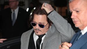 Neuer Look: Johnny Depp in London. Foto: Action Press