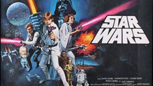 Das Plakat für den ersten „Star Wars“-Film von 1977 sagt schon, was für jede Drehbuchautorensuche gilt: „May the force be with you“. Foto: imago/Cover-Images/Prop Store