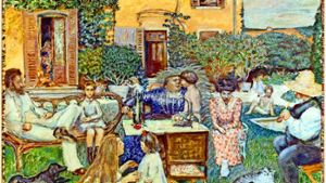 Einen glanzvollen Auftritt hat in „Augen. Blicke. Impressionen“  Pierre Bonnards Bild „Die Familie Terrasse“ (um 1902) Foto: Staatsgalerie Stuttgart