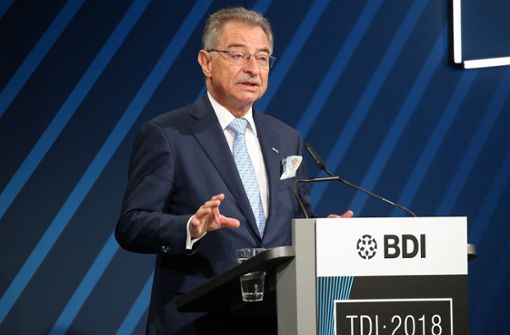 BDI-Präsident Dieter Kempf wünscht sich von der Regierung mehr Sachpolitik. Foto: dpa