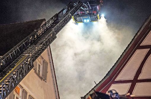 Rund 150 Feuerwehrleute waren bei dem Brand im vergangenen August stundenlang gefordert. Foto: SDMG