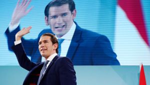 Die konservative ÖVP von Parteichef Sebastian Kurz hat die Wahl  in Österreich mit großem Vorsprung gewonnen. Foto: dpa