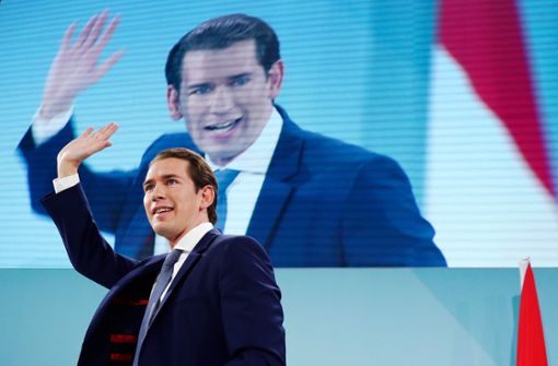 Die konservative ÖVP von Parteichef Sebastian Kurz hat die Wahl  in Österreich mit großem Vorsprung gewonnen. Foto: dpa