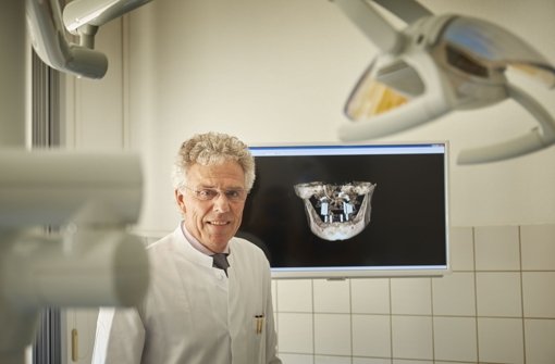 Prof. Dieter Weingart operiert bei Kieferfehlstellungen Foto: Heiss/Lichtgut