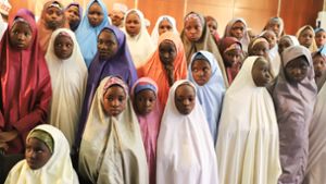 Bereits im März waren Mädchen aus den Fängen der Terrorgruppe Boko Haram befreit worden. Foto: AFP