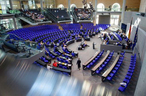 Am Donnerstag ging es im Bundestag eher gemächlich zu, an diesem Freitag steht jedoch ein wichtiges Gesetzespaket zu Asyl und Einwanderung zur Abstimmung. Foto: dpa