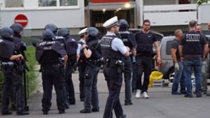 Gegen 21 Uhr konnte die Polizei den mutmaßlichen Täter festnehmen. Foto: 7aktuell.de/Andreas Werner