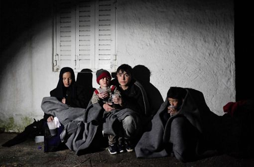 Die humanitäre Lage in den griechischen Flüchtlingslagern ist dramatisch. (Archivbild) Foto: AFP/LOUISA GOULIAMAKI