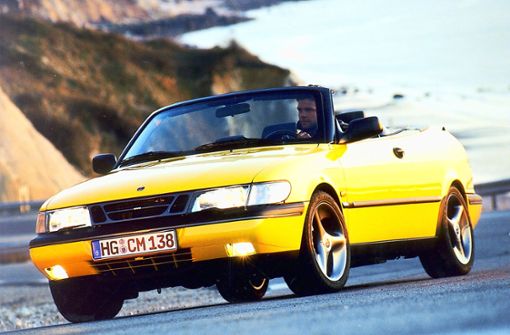 Schwedische Stilikone:  Saab 900 Cabriolet. Foto: picture-alliance / obs/frm