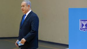 Laut Prognosen ist die Likud-Partei des Regierungschefs Benjamin Netanjahu stärkste Kraft in Israel geworden. Foto: dpa/Atef Safadi