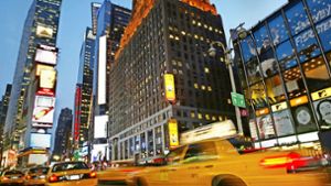 New Yorks Taxis sind Kult – werfen aber lange nicht mehr so viel ab wie früher. Foto: AP