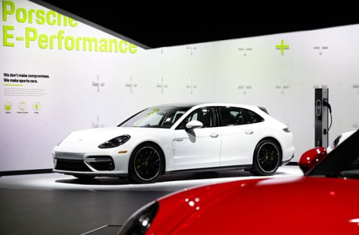 Die Anzahl der Hybridautos in der Porsche Firmenflotte wächst. Foto:  