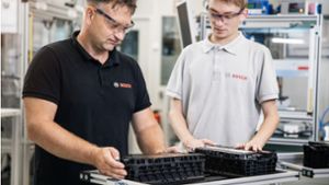 In Eisenach fertigt Bosch  künftig mit 120 Mitarbeiterinnen und Mitarbeitern  Batterien. Foto: /Bosch