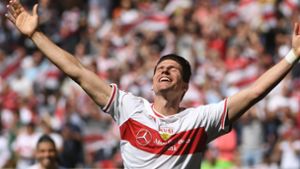 Hat der VfB Stuttgart am 34. Spieltag Grund zu jubeln? Foto: dpa