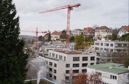 An vielen Stellen wird in Stuttgart gebaut. Foto: Andreas Rosar Fotoagentur-Stuttgart