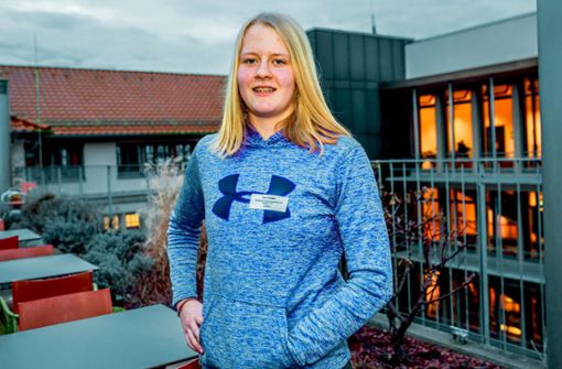 Die 13-jährige Nora Radke kennt die entscheidenden Disziplinen beim Rudern: Technik, Kraft und Ausdauer Foto: Lichtgut/Julian Rettig