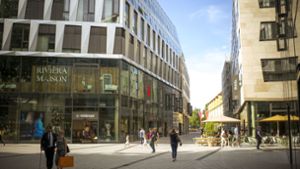 Das Dorotheen-Quartier in Stuttgart soll die Menschen vor allem mit seinen Luxus-Angeboten anlocken. Foto: Lichtgut/Leif-Hendrik Piechowski