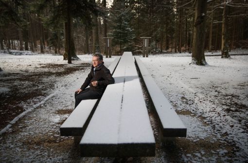Bernhard Drixler ist Geschäftsführer des Naturparks. Sein Lieblingsort:  der Weiterweg bei Gschwend. Foto: Gottfried Stoppel