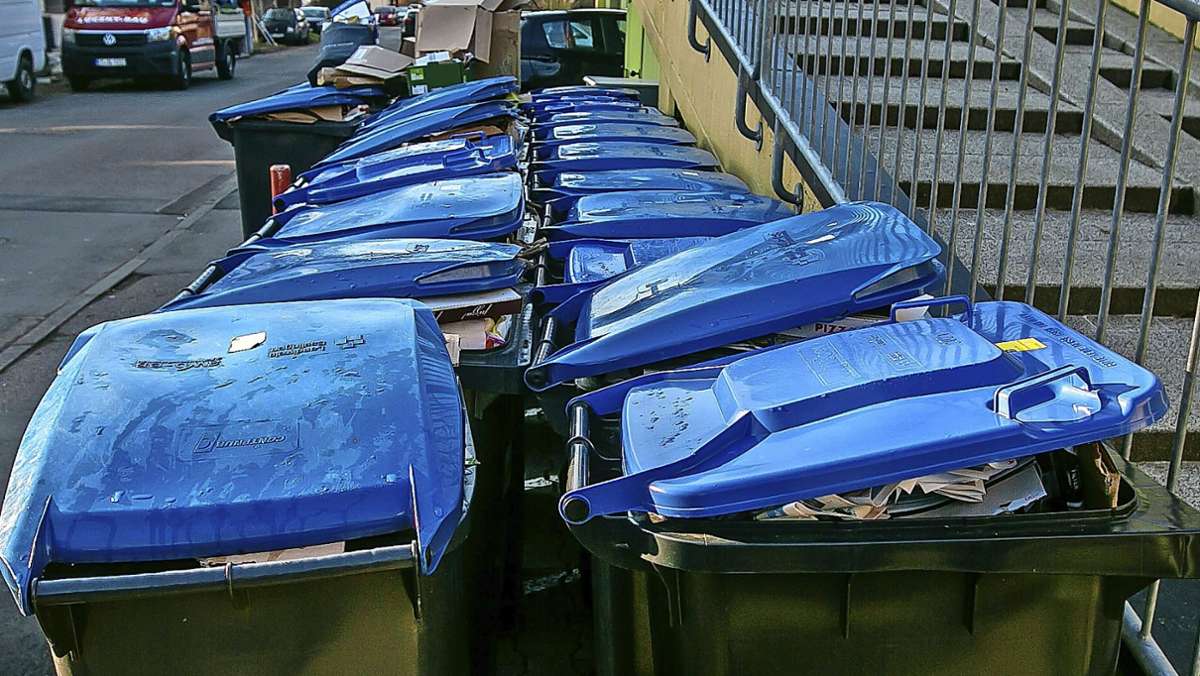 Abfallkrise in Esslingen: Kreis lässt Müll von Drittanbieter abholen