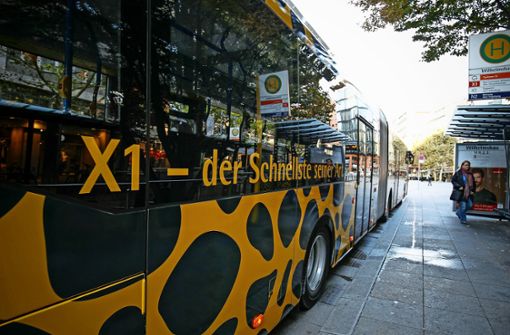 Der X1 war der erste Expressbus, den die SSB 2018 eingeführt haben. Auf den Fildern verkehren von Dezember an zwei solcher Linien. Foto: Lichtgut/Leif-Hendrik Piechowski