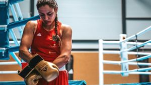 Eine starke, mutige und reflektierte Boxerin: Sarah Scheurich Foto: Marten Lange
