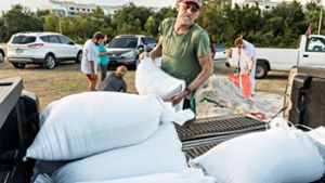 Die Menschen in den USA treffen Vorbereitungen für Hurrikan „Florence“. Foto: dpa