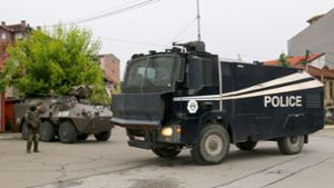 Die internationale Schutztruppe KFOR ist im Kosovo präsent. Foto: dpa/Dejan Simicevic