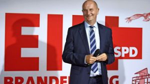 Dietmar Woidke bleibt Ministerpräsident von Brandenburg. Foto: dpa/Monika Skolimowska