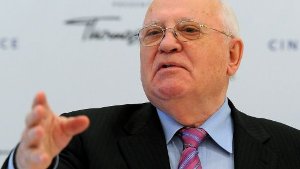 Michail Gorbatschow hat das umstrittene Krim-Referendum gelobt. Foto: dpa