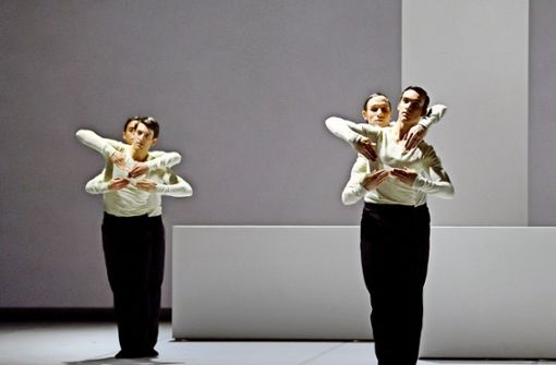 Mit dabei sind Martí Fernández Paixà, Roman Novitzky, Fabio Adorisio und  Adhonay Soares da Silva. Foto: Stuttgarter Ballett