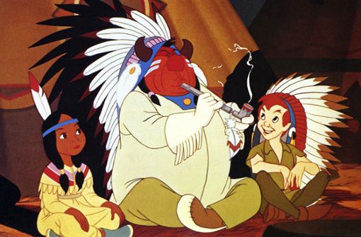 Auch über die  Darstellung von Indianern in „Peter Pan“ von 1953 gibt Disney sich nun zerknirscht. Foto: Imago/Everett Coll./Walt Disney