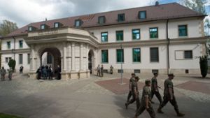 Bleibt womöglich doch das Hauptquartier der US-Streitkräfte in Europa: das Eucom in Stuttgart. Foto: picture alliance/dpa/Marijan Murat