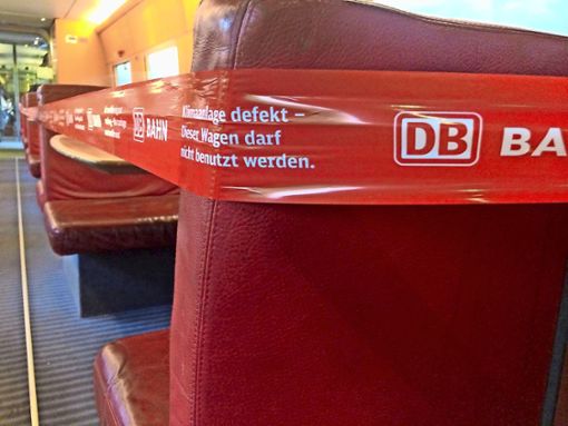 Defekte Züge sind ein Ärgernis bei der Deutschen Bahn. Foto: dpa