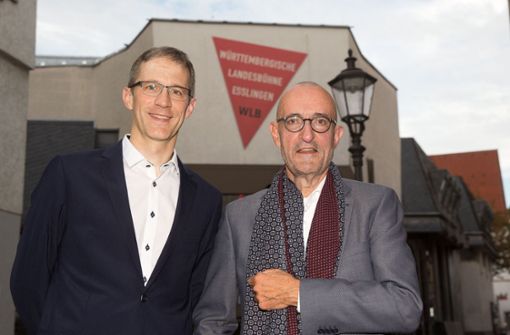 Marcus Grube rückt neben Friedrich Schirmer auf den Intendantensitz in Esslingen. Foto: Horst Rudel