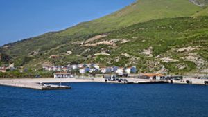 Der Fährhafen der Insel Imbros. Hier kommen viele der Heimkehrer an. Foto: Adobe Stock/79mtk
