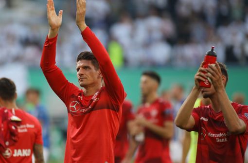 Wann kehrt Mario Gomez beim VfB Stuttgart ins Teamtraining zurück? Foto: dpa