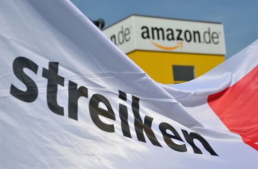 Die Gewerkschaft Verdi hatte zum Streik aufgerufen – laut Amazon hat dies keine Auswirkungen auf die Kundenbestellungen. Foto: dpa/Uwe Zucchi