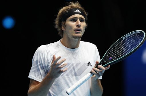 Das Halbfinale der ATP Finals in London findet ohne Alexander Zverev statt. Foto: AP/Frank Augstein