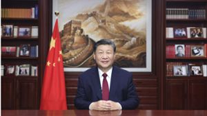 Präsident Xi will bei seiner Neujahrsansprache ein Gefühl von Ruhe und Beständigkeit vermitteln. Foto: dpa/Ju Peng