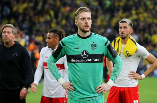 Der VfB Stuttgart hat bei Borussia Dortmund mit 0:5 verloren. Foto: Pressefoto Baumann/Julia Rahn