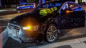 Die 19-Jährige war in der Nacht zu Sonntag mit ihrem Audi in Sindelfingen unterwegs. Foto: SDMG
