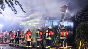 Die Feuerwehr wurde gegen 23 Uhr zum Brand gerufen. Foto: 7aktuell.de/Kevin Müller/7aktuell.de | Kevin Müller