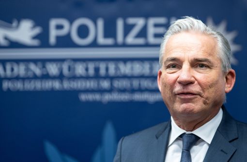 Zu Scherzen aufgelegt: Baden-Württembergs Innenminister Thomas Strobl. Foto: dpa